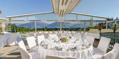 Hochzeit - Art der Location: im Freien - Österreich - Wintergarten mit Ausblick - Alpenhotel Speckbacher Hof