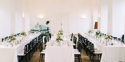 Hochzeit - Geeignet für: Firmenweihnachtsfeier - Mostviertel - Feiern Sie Ihre Hochzeit auf Schloss Walpersdorf.
Foto © melanienedelko.com - Schloss Walpersdorf