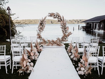 Hochzeit - Trauung im Freien - LA VILLA am Starnberger See 