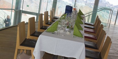 Hochzeit - Frühlingshochzeit - St. Leonhard im Pitztal - Heiraten im Cáfe 3.440 in Tirol.
Foto © Pitztaler Gletscherbahn - Café 3.440