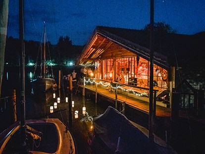Hochzeit - Umgebung: mit Seeblick - Bootshaus Tegernsee