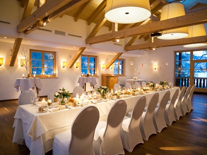 Hochzeit - Umgebung: im Park - Leogang - Bankettsaal - Schloss Prielau Hotel & Restaurants