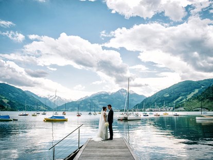 Hochzeit - Standesamt - Privatstrand am Zeller See - Schloss Prielau Hotel & Restaurants