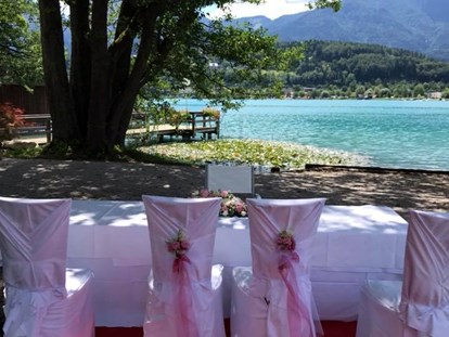 Hochzeit - Umgebung: mit Seeblick - Inselhotel Faakersee