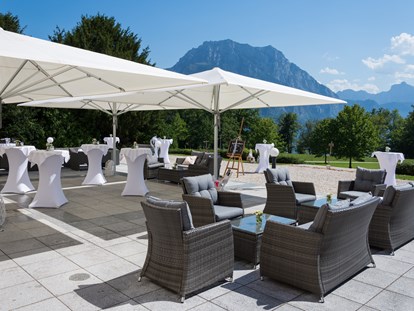 Hochzeit - Umgebung: am See - Oberösterreich - Terrasse mit "Weitblick" - Villa Toscana/Toscana Congress Gmunden