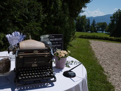 Hochzeit - Umgebung: im Park - Traunkirchen - ...Dekoidee II - Villa Toscana/Toscana Congress Gmunden
