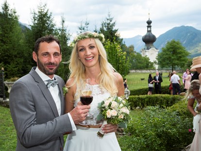 Hochzeit - Art der Location: Schloss - Eine Gartenhochzeit im Sommer 2018. - Schloss Greifenburg