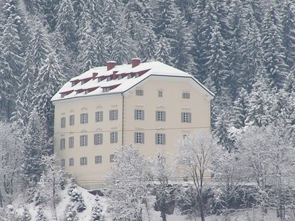 Hochzeit - Art der Location: Schloss - Schloss Greifenburg im Winterkleid. - Schloss Greifenburg