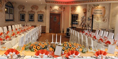 Hochzeit - Geeignet für: Firmenweihnachtsfeier - Altenmarkt im Pongau - Rittersaal mit Platz bis zu 60 Personen - Schlosshotel Lacknerhof****S Flachau