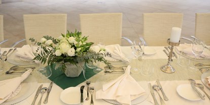 Hochzeit - Geeignet für: Seminare und Meetings - Altenmarkt im Pongau - Blumendekoration nach Ihren Wünschen - Schlosshotel Lacknerhof****S Flachau