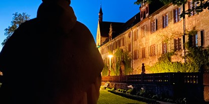 Hochzeit - Art der Location: Scheune - Abteigarten - Hotel Kloster & Schloss Bronnbach