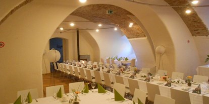 Hochzeit - Preisniveau: günstig - Linz (Linz) - Gewölbekeller der Burg Reichenstein - Burg Reichenstein