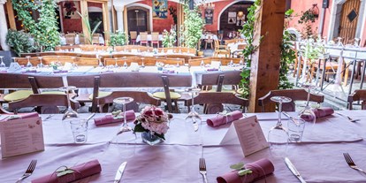 Hochzeit - externes Catering - Oberösterreich - Laube - LINDENGUT