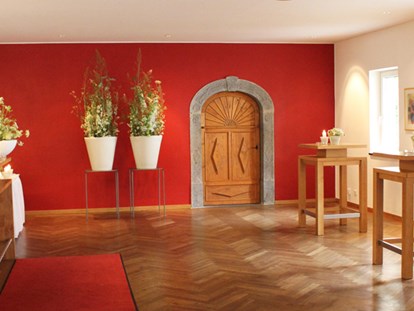 Hochzeit - Preisniveau: hochpreisig - Modernes Foyer © Reingruber - GANGLBAUERGUT