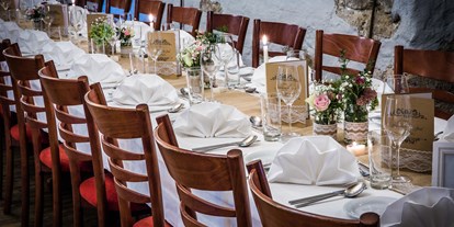 Hochzeit - Personenanzahl - Wallsee - Feiern Sie Ihre Hochzeit im Gewölbekeller des Schloss Restaurant Hagenberg. - Schloss Restaurant Hagenberg