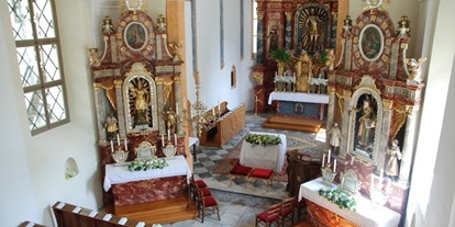 Hochzeit - Trauung im Freien - Liebenfels - eine Kirche in unmittelbarer Nähe - Thon 7 - Feiern mit Tradition