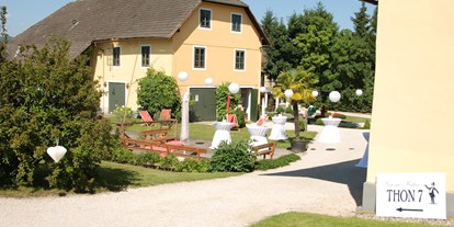 Hochzeit - Garten - Feistritz im Rosental - ein uriger Tanzboden im stilgerechten Ambiente - Thon 7 - Feiern mit Tradition