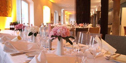 Hochzeit - Geeignet für: Produktpräsentation - Region Bodensee - Restaurant Wellenstein - Seehotel am Kaiserstrand