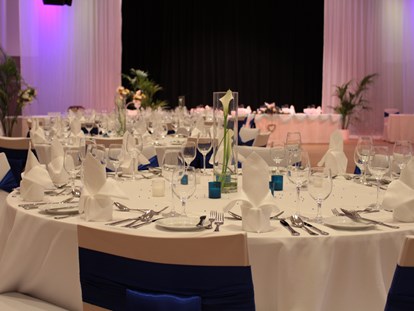 Hochzeit - Geeignet für: Gala, Tanzabend und Bälle - Der große Festsaal bietet Platz für bis zu 500 Hochzeitsgäste. - Bruno