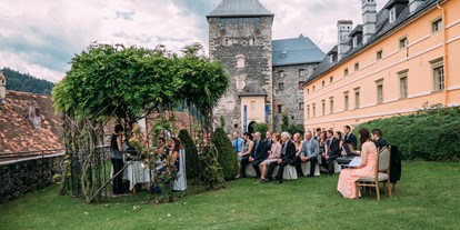 Hochzeit - Art der Location: Hotel - Die Burg Deutschlandsberg lädt zu einer Hochzeit im Freien. - Burg Deutschlandsberg