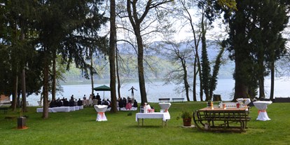 Hochzeit - Art der Location: im Freien - Gmunden - Trauung direkt am See - Das Grafengut