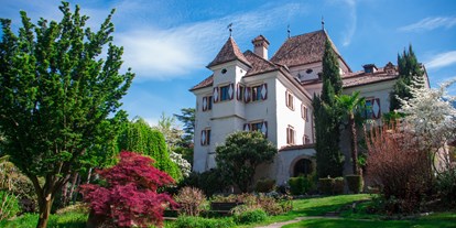 Hochzeit - Art der Location: Burg - Meran und Umgebung - Schlosshotel Castel Rundegg Meran mit Park  - Castel Rundegg