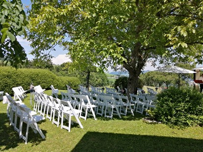 Hochzeit - Art der Location: privates Anwesen - Trauungen im Außenbereich am Rieglergut - Rieglergut