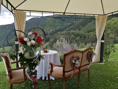 Hochzeit - Wickeltisch - Trauungen im Außenbereich am Rieglergut - Rieglergut