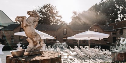 Hochzeit - Art der Location: Restaurant - Niederrhein - Auf der Gut Hohenholz könnt ihr eure Trauung im Freien feiern. - Gut Hohenholz