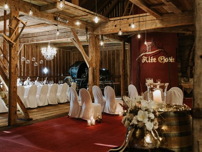 Hochzeit - Geeignet für: Private Feier (Taufe, Erstkommunion,...) - Südtirol - Stadl - Stadl/Hotel/Restaurant Alte Goste