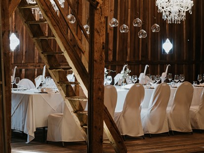 Hochzeit - Hochzeitsessen: mehrgängiges Hochzeitsmenü - Afers - Stadl - Stadl/Hotel/Restaurant Alte Goste