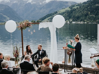 Hochzeit - Art der Location: Hotel - Lasst euch direkt am Zeller See trauen. Das Seehotel Bellevue stellt die perfekte Location zur Verfügung. - Seehotel Bellevue****s