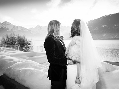 Hochzeit - Umgebung: in einer Stadt - Österreich - Hochzeit im Winter am Zeller See - Seehotel Bellevue****s