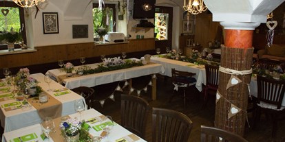 Hochzeit - Geeignet für: Private Feier (Taufe, Erstkommunion,...) - Warngau - Saal - Bergpension Maroldhof
