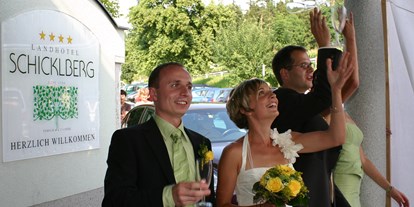 Hochzeit - Trauung im Freien - Oberösterreich - 1A Landhotel Schicklberg