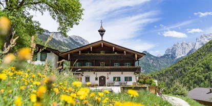 Hochzeit - Umgebung: in den Bergen - Oberbayern - Berg'k'hof Kaisertal - Alpine Hideaway