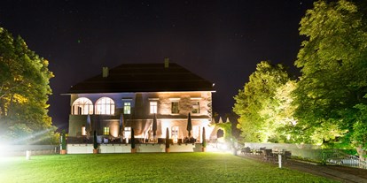 Hochzeit - Art der Location: Eventlocation - Sternenklarer Himmel. - Schloss Maria Loretto am Wörthersee