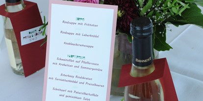 Hochzeit - Hochzeits-Stil: Traditionell - Mühlbach am Manhartsberg - Weingut BANNERT