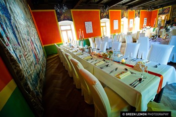 Hochzeit: Der Festsaal des Schloss Ottersbach.
Foto © greenlemon.at - Schloss Ottersbach