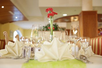 Hochzeit: Beispiel gedeckter Tisch Hochzeit - Hotel Post Walter 