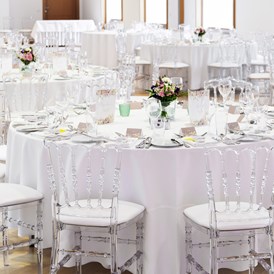 Hochzeit: Hochzeitstafel in der Hofsuite
Copyright: Peter Hruska - Schloss Hernstein