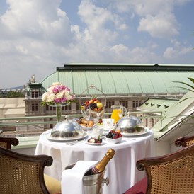 Hochzeit: Champagner-Frühstück über den Dächern Wiens  - Hotel Bristol Vienna