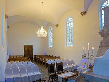 Hochzeitskapelle Callenberg (Privatkapelle) Angaben zu den Festsälen Trausaal